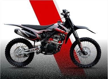 Motocykel s objemom 250 cm3
